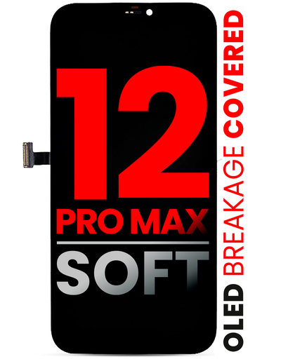 OLED Assembly Compatible For iPhone 12 Pro Max (Aftermarket Pro: XO7 Soft)