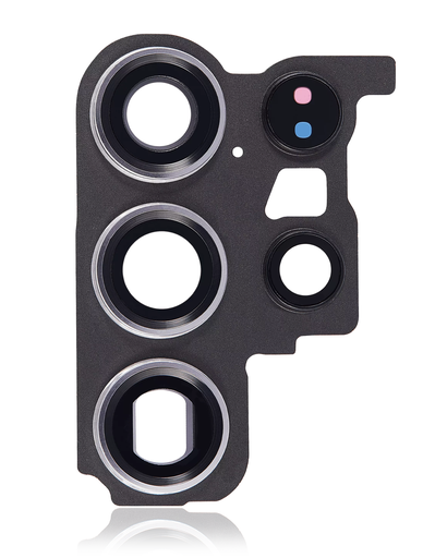 Back Camera Lens With Cover Bezel Ring Compatible For Samsung Galaxy S23 Ultra 5G (White)