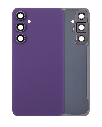Back cover Glass With Camera Lens Compatible For Samsung Galaxy S23 FE 5G (Aftermarket Plus) (Purple)