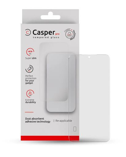 Casper Pro Tempered Glass Compatible For Samsung Galaxy S23 FE 5G (Case Friendly) (Retail Pack)
