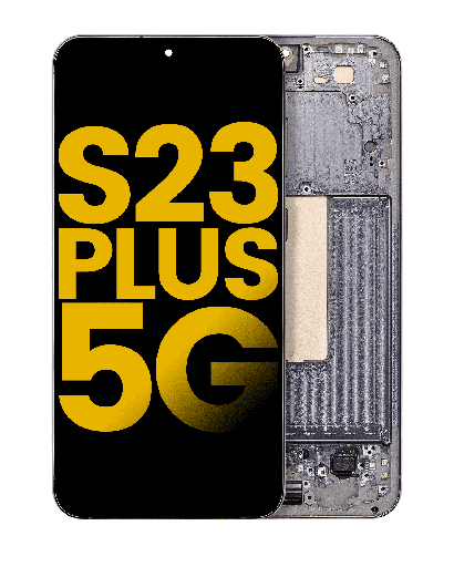 OLED Assembly With Frame Compatible For Samsung Galaxy S23 Plus 5G (US &amp; International) (Refurbished) (Green)