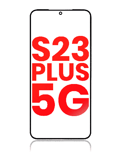 2 in 1 Front Glass With OCA Pre-Installed Compatible For Samsung Galaxy S23 Plus 5G