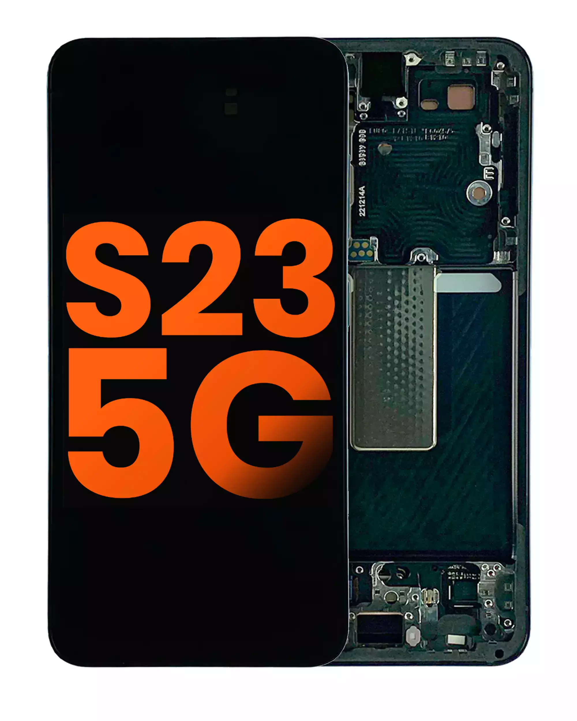 OLED Assembly With Frame Compatible For Samsung Galaxy S23 (Blemish: Grade A) (Green)