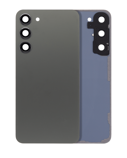 Back Cover Glass With Camera Lens Compatible For Samsung Galaxy S23 5G (Service Pack) (Green)