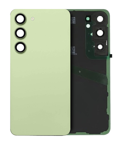 Back Cover Glass With Camera Lens Compatible For Samsung Galaxy S24 (Service Pack) (Jade Green)