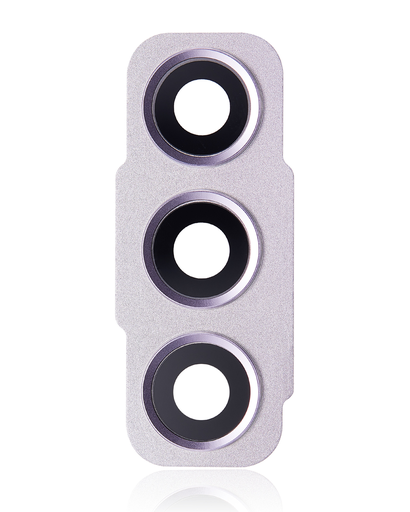 Back Camera Lens With Bezel Ring Compatible For Samsung Galaxy S21 FE 5G (Lavender)