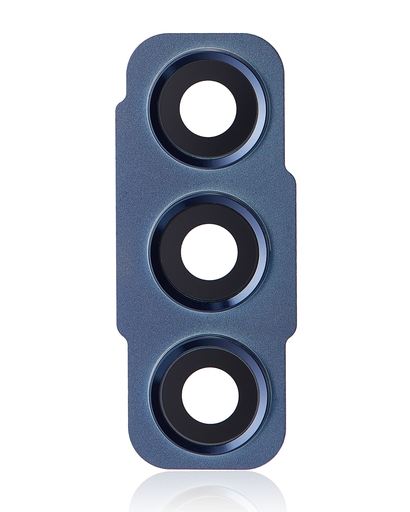 Back Camera Lens With Bezel Ring Compatible For Samsung Galaxy S21 FE 5G (Blue)