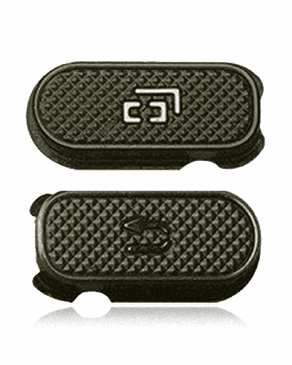 Hard Buttons (Menu / Return) Compatible For Samsung Galaxy S7 Active (Sandy Gold)