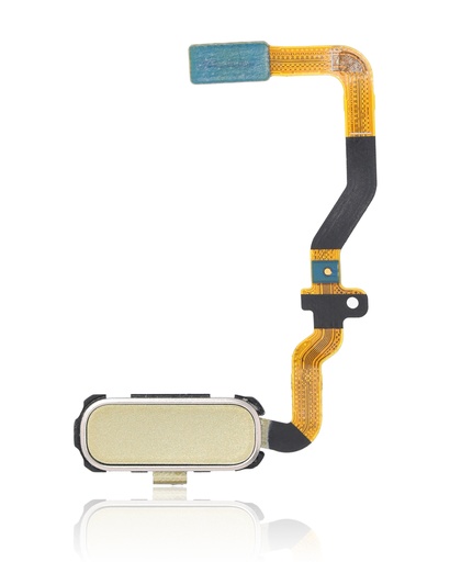 Home Button With Flex Compatible For Samsung Galaxy S7 (Gold Platinum)