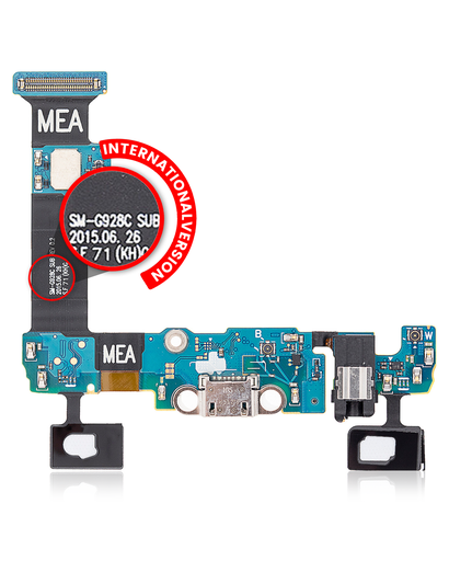 Charging Port Flex Cable Compatible For Samsung Galaxy S6 Edge Plus (G928C) (International Version)