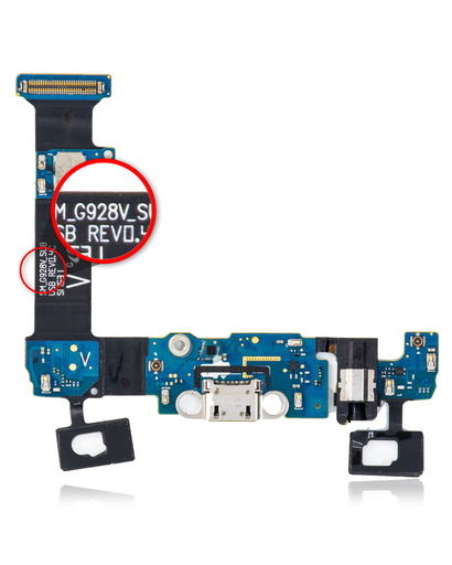 Charging Port Flex Cable Compatible For Samsung Galaxy S6 Edge Plus G928V (Verizon)