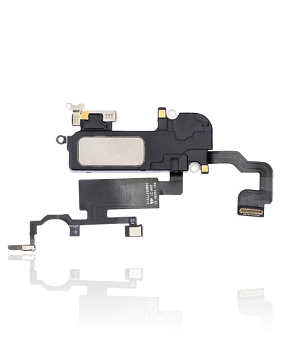 Earpiece Speaker With Proximity Sensor Cable Compatible For iPhone 12 Pro Max (Warning: Soldering Required Compatible For Face ID Functionality) (Premium)