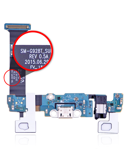 Charging Port Flex Cable Compatible For Samsung Galaxy S6 Edge Plus (G928T) (T-Mobile)