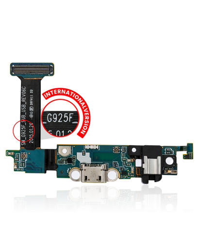 Charging Port With Board Compatible For Samsung Galaxy S6 Edge (G925F) (International Version)
