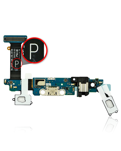 Charging Port Flex Cable Compatible For Samsung Galaxy S6 (G920P) (Sprint)