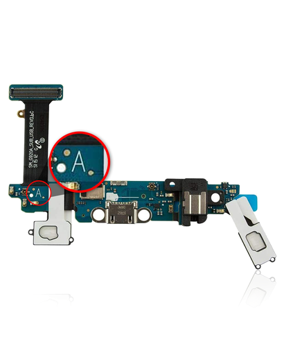 Charging Port Flex Cable Compatible For Samsung Galaxy S6 (G920A / G920W8) (AT&amp;T / Bell Canada)
