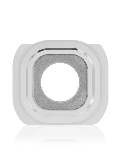 Back Camera Lens Compatible For Samsung Galaxy S6 (White Pearl)