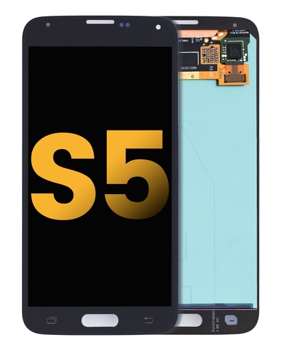 OLED Assembly Without Frame Compatible For Samsung Galaxy S5 (Refurbished) (Black)