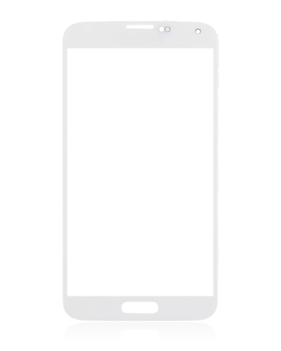 Front Glass Compatible For Samsung Galaxy S5 (White)