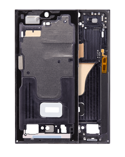 Mid-Frame Housing Compatible For Samsung Galaxy S23 Ultra 5G (US Version &amp; International Version) (Graphite)