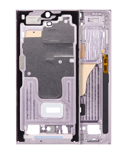 Mid-Frame Housing Compatible For Samsung Galaxy S23 Ultra 5G (US Version &amp; International Version) (Lavender)