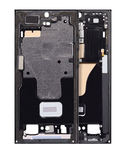 Mid-Frame Housing Compatible For Samsung Galaxy S23 Ultra 5G (International Version) (Graphite)