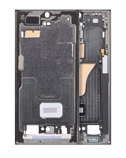 Mid-Frame Housing Compatible For Samsung Galaxy S23 Ultra 5G (International Version) (Green)