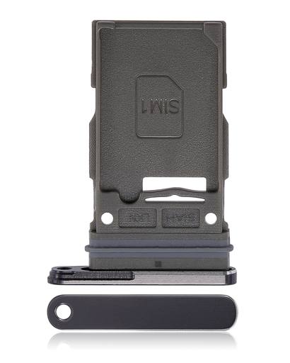 Single Sim Card Tray Compatible For Samsung Galaxy S23 Ultra 5G (Phantom Black)