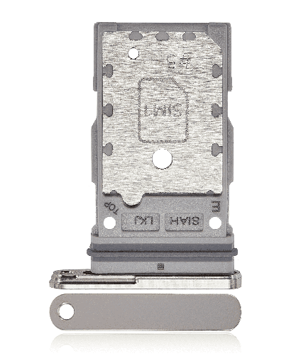 Dual Sim Card Tray Compatible For Samsung Galaxy S23 Ultra 5G (Cream)