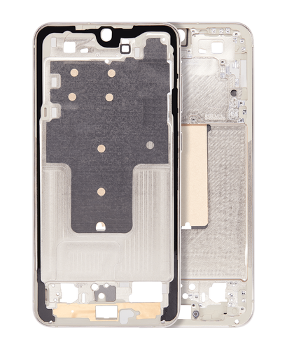 Mid-Frame Housing Compatible For Samsung Galaxy S23 Plus 5G (US Version) (Cream)