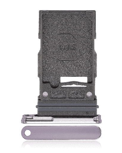 Single Sim Card Tray Compatible For Samsung Galaxy S23 5G / S23 Plus 5G (Lavender)