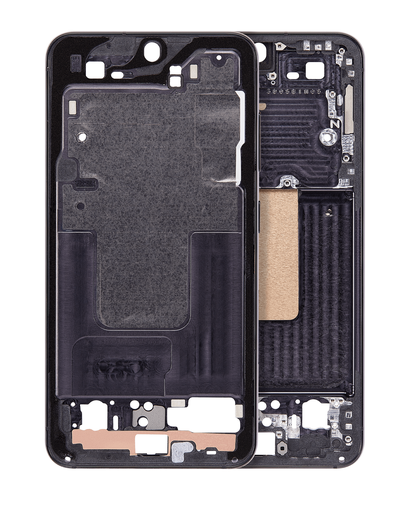 Mid-Frame Housing Compatible For Samsung Galaxy S23 5G (US Version) (Phantom Black)