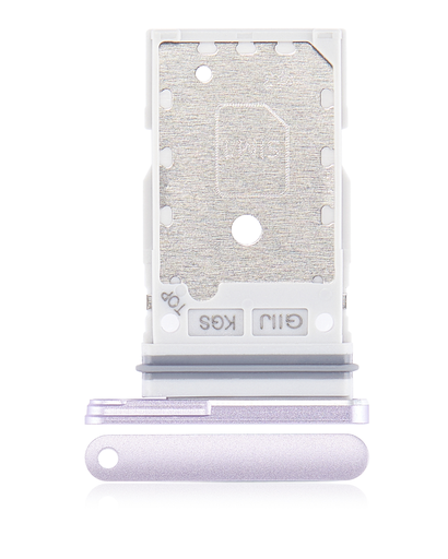 Dual Sim Card Tray Compatible For Samsung Galaxy S21 FE 5G (Purple)