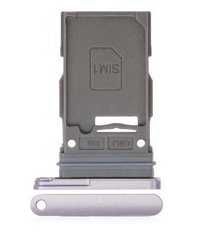Single Sim Card Tray Compatible For Samsung Galaxy S21 FE 5G (Lavender)