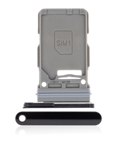 Single Sim Card Tray Compatible For Samsung Galaxy S21 Ultra (Phantom Black)