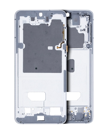 Mid-Frame Housing Compatible For Samsung Galaxy S21 Plus (Phantom Silver)