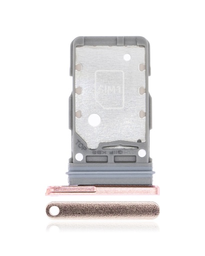 Dual Sim Card Tray Compatible For Samsung Galaxy S21 Plus (Phantom Gold)