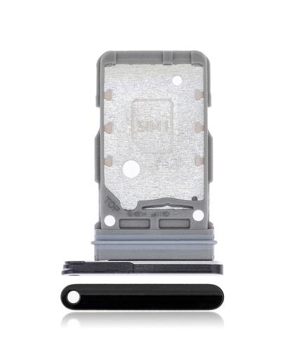 Dual Sim Card Tray Compatible For Samsung Galaxy S21 Plus (Phantom Black)