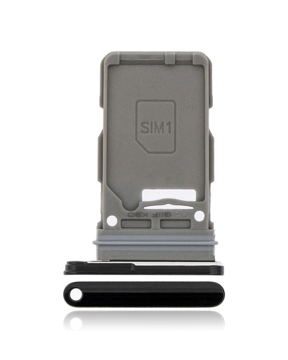 Single Sim Card Tray Compatible For Samsung Galaxy S21 Plus (Phantom Black)