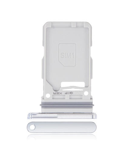 Single Sim Card Tray Compatible For Samsung Galaxy S21 Plus (Phantom Silver)
