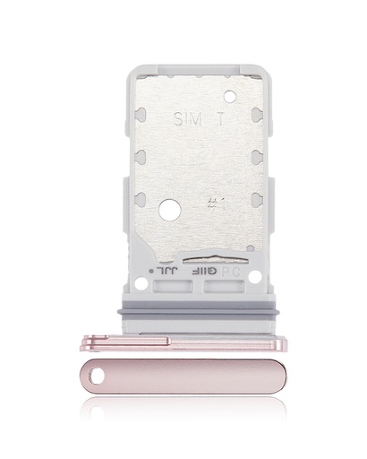 Dual Sim Card Tray Compatible For Samsung Galaxy S21 Plus (Phantom Pink)