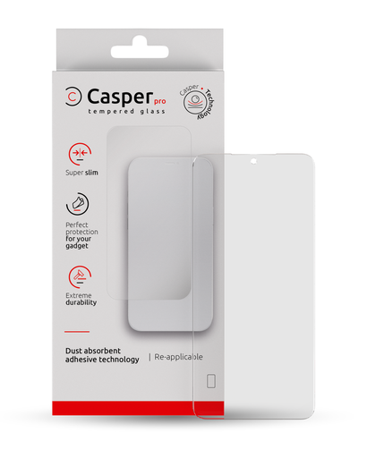 Casper Pro Tempered Glass Compatible For Samsung Galaxy S21 Plus (Case Friendly) (Retail Pack)