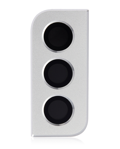 Back Camera Lens With Cover Bezel Ring Compatible For Samsung Galaxy S21 5G (Phantom White)