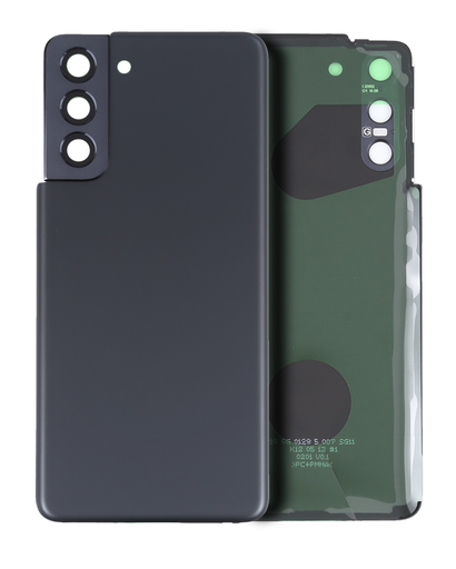 Back Cover Glass With Camera Lens Compatible For Samsung Galaxy S21 5G (No Logo) (Aftermarket Plus) (Phantom Gray)
