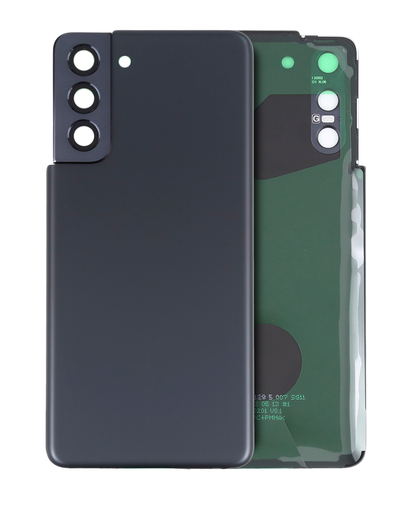 Back Cover Glass With Camera Lens Compatible For Samsung Galaxy S21 5G (Service Pack) (Phantom Gray)