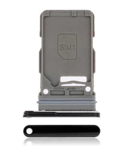 Single Sim Card Tray Compatible For Samsung Galaxy S21 5G (Phantom Black)