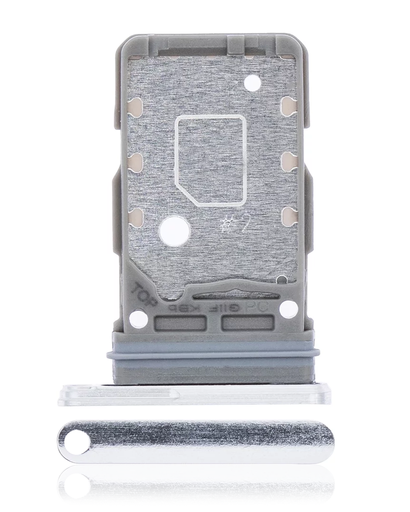 Single Sim Card Tray Compatible For Samsung Galaxy S21 5G (Phantom White)