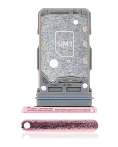 Single Sim Card Tray Compatible For Samsung Galaxy S21 5G ( Pink)