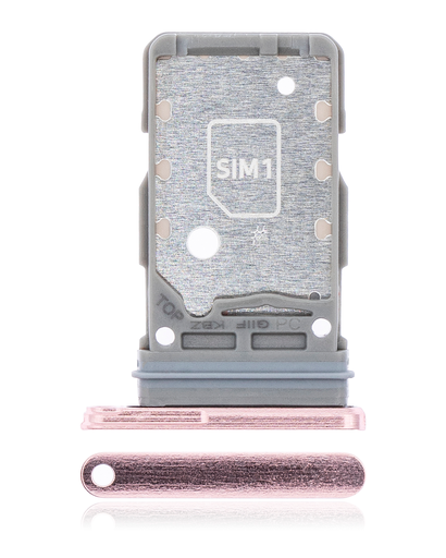 Dual Sim Card Tray Compatible For Samsung Galaxy S21 (Phantom Pink)