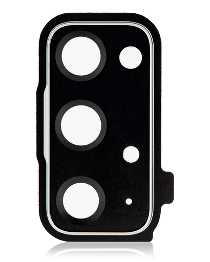 Back Camera Lens With Cover Bezel Ring Compatible For Samsung Galaxy S20 FE 4G / 5G (Cosmic Black)
